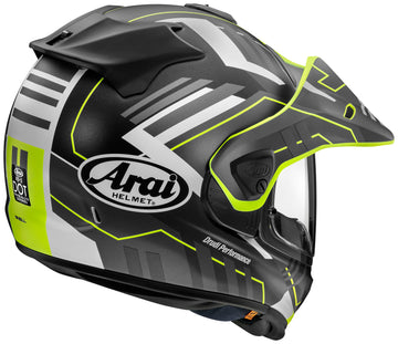 Arai XD-5 Trail Yellow Frost Helmet